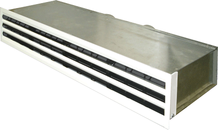 Ventilation and extract ventilation combined in one casing